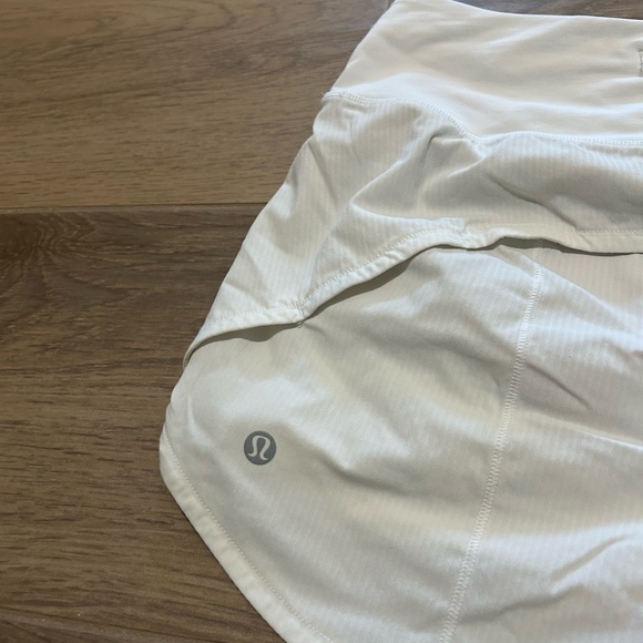 White Lululemon Shorts - Picture 2 of 5